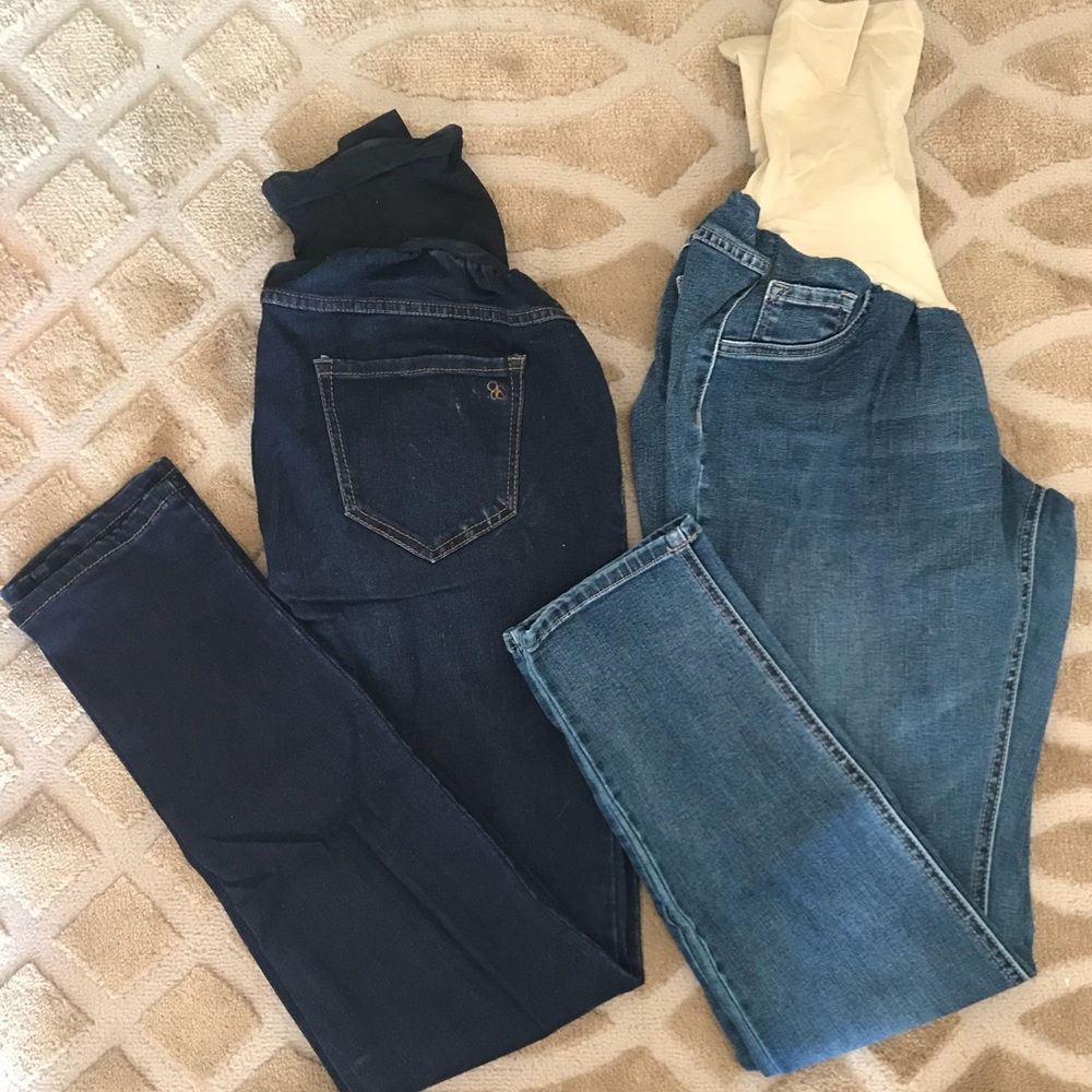 Motherhood Maternity Full Panel Skinny Jeans